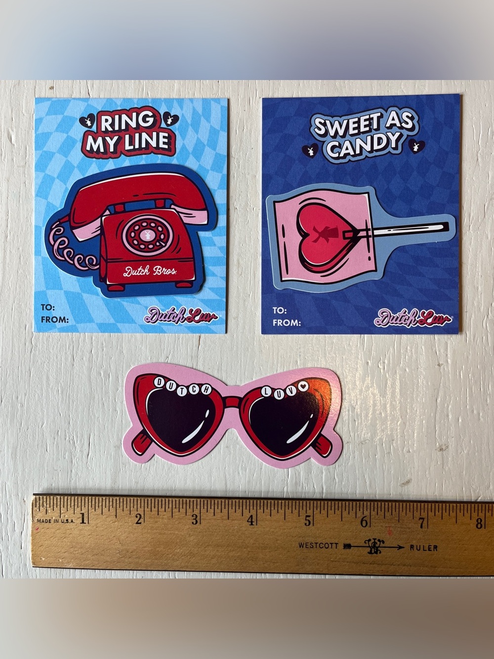 Dutch Bros Valentine’s Day 2026 Cards & Stickers